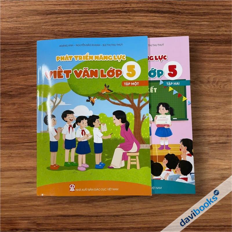 Phát Triển năng Lực Viết Văn Lớp 5 (Bộ 2 Tập) - Theo CT GDPT Mới