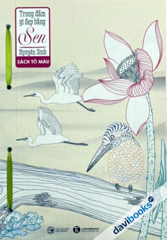 Trong Đầm Gì Đẹp Bằng Sen - Sách Tô Màu