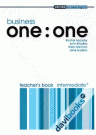 Business one:one Intermediate+: Teacher's Book (9780194576383)