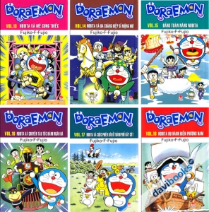 Bộ Doraemon Truyện Dài Tập 13 đến 18