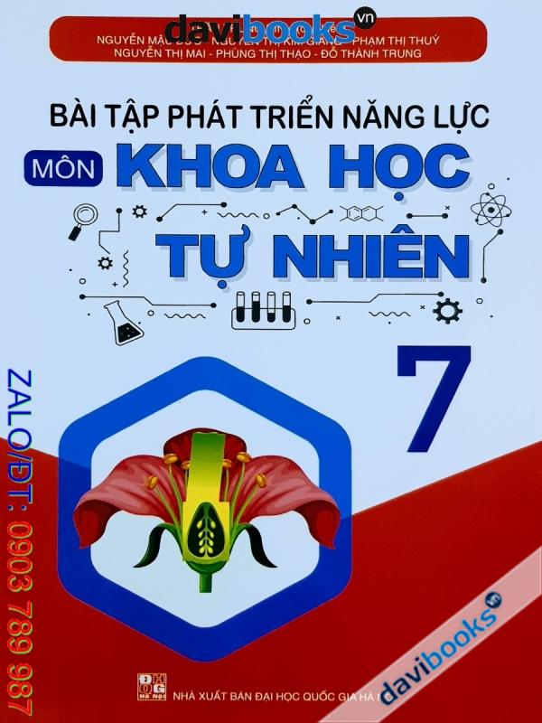 Bài Tập Phát Triển Năng Lực Môn Khoa Học Tự Nhiên 7 (Bộ SGK Hiện Hành)