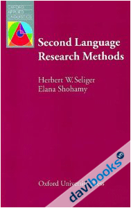Oxford Applied Linguistics: Second Language Research Methods (9780194370677)