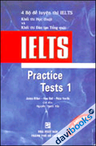 4 bộ đề luyện thi IELTS Khối học thuật Đào tạo tổng quát Tập 1