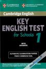 Cambridge English Key English Test For Schools 1 With Answers