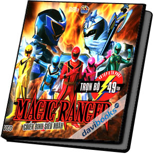 Magic Ranger Chiến Binh Siêu Nhân Trọn Bộ 49 Tập -  24 VCD