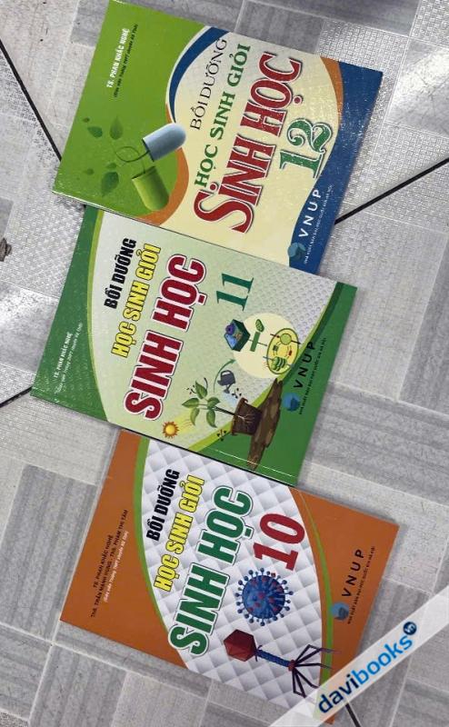 Bồi Dưỡng Học Sinh Giỏi Sinh Học 10 11 12 - Phan Khắc Nghệ (Bộ 3 Cuốn)