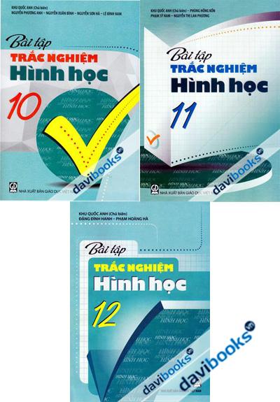 Bài Tập Trắc Nghiệm Hình Học 10 - 12