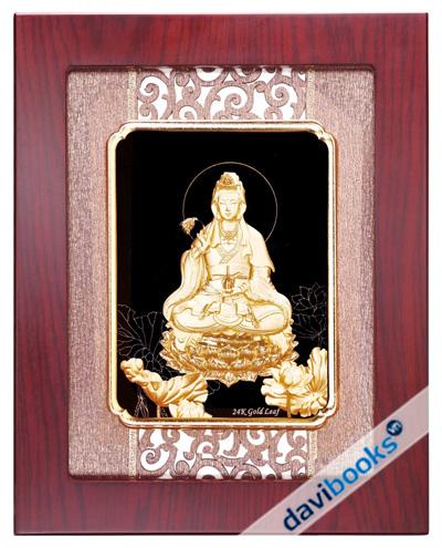 (ad3835.FS27340-21) Quan Âm Dát Vàng