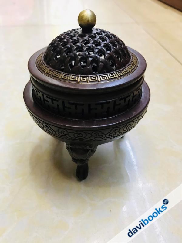 (ad10523) Lư Xông Trầm Hoa Văn 850