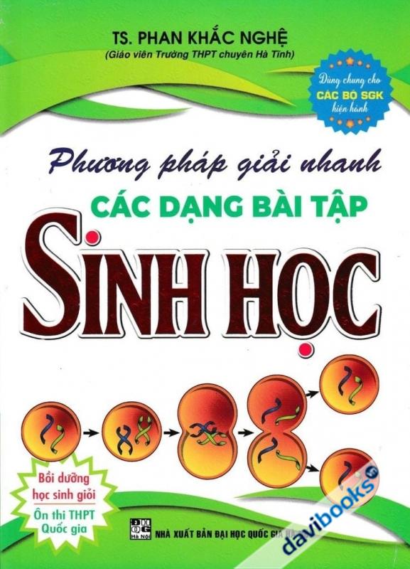 Phương Pháp Giải Nhanh Các Dạng Bài Tập Sinh Học