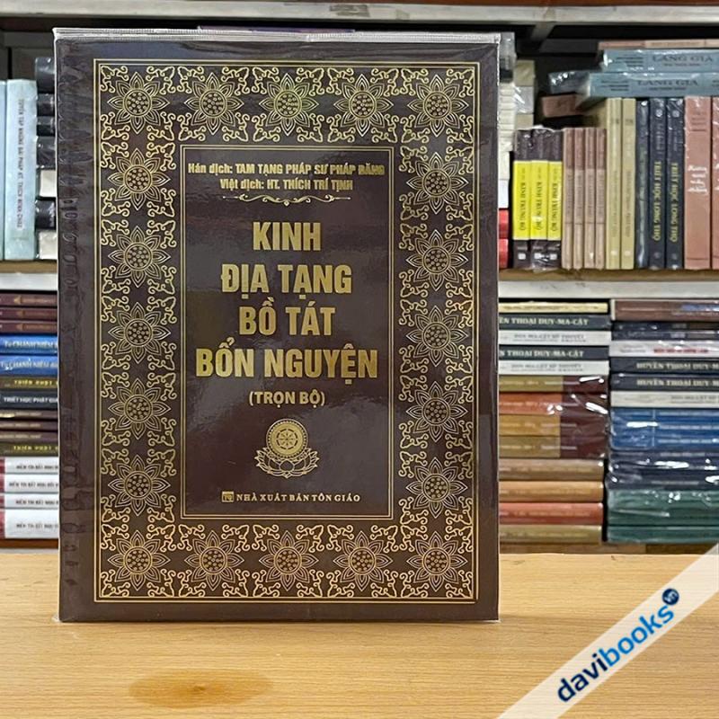 Kinh Địa Tạng Bồ Tát Bổn Nguyện Trọn Bộ (Khổ A4, Chữ Rất Lớn)