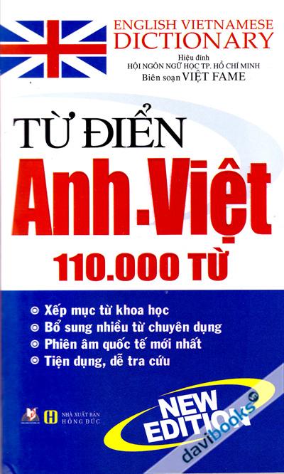Từ Điển Anh Việt 100.000 Từ