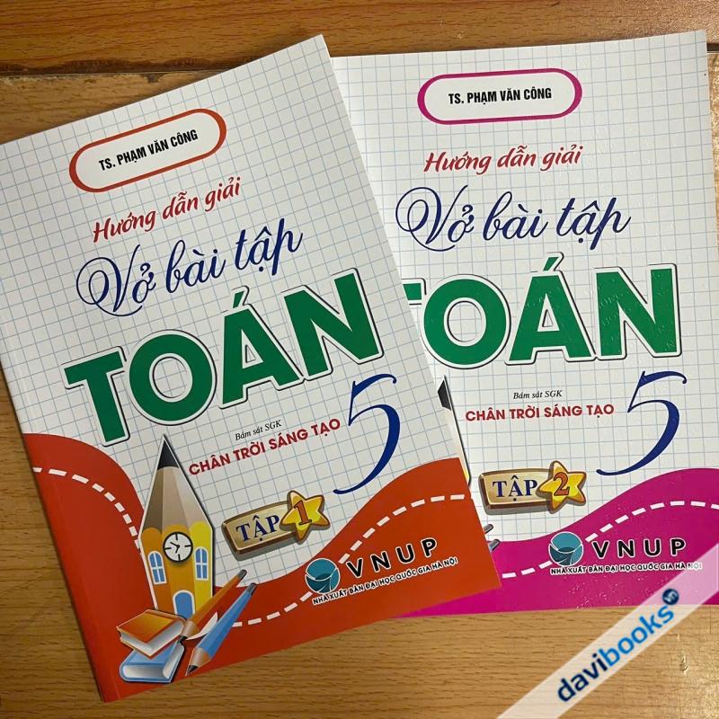 Hướng Dẫn Giải Vở Bài Tập Toán 5 (Bộ 2 Tập) - Chân Trời Sáng Tạo