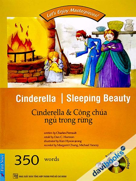Tủ Sách Happy Reader: Cinderella Và Công Chúa Ngủ Trong Rừng + 1 CD