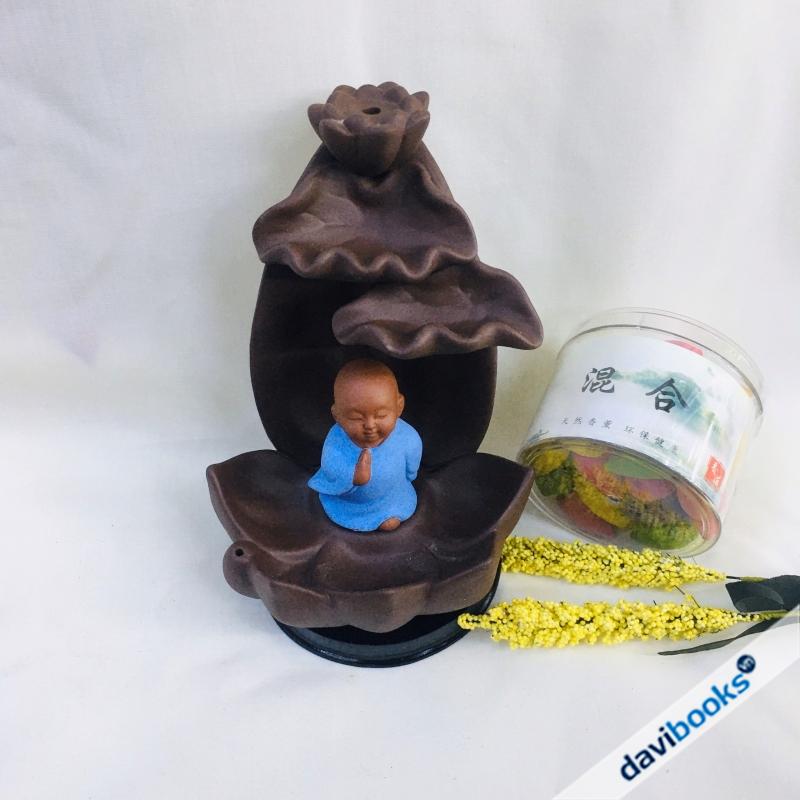 (ad4031) Xông Trầm Thác Khói Chú Tiểu